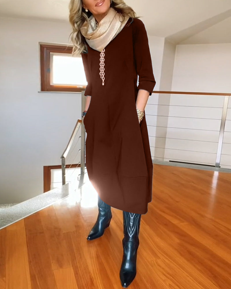 Elsie™ | Elegant Dress With Handmade Details