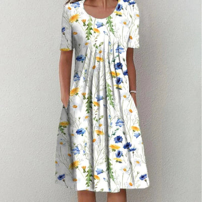Maysen™ | Summer Garden Midi Dress