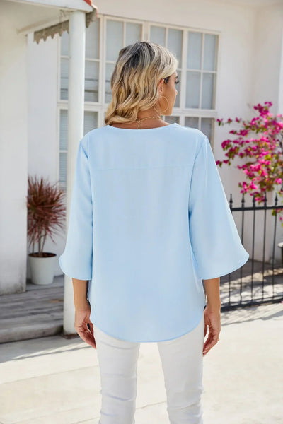 CARA™ | V-neck Blouse