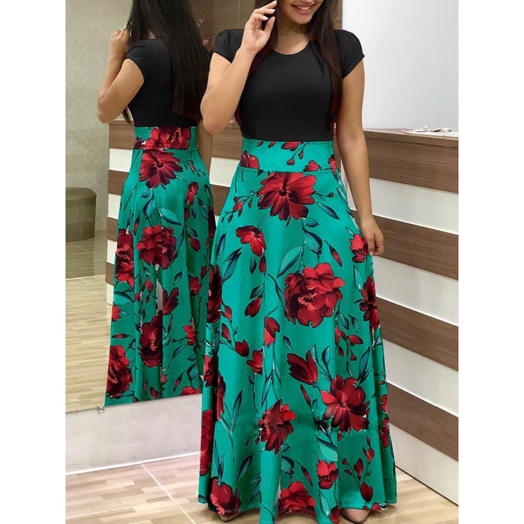 Isalie™ | Elegant Floral Dress