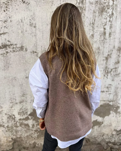 Margot™ | Classic Knit Sweater Vest