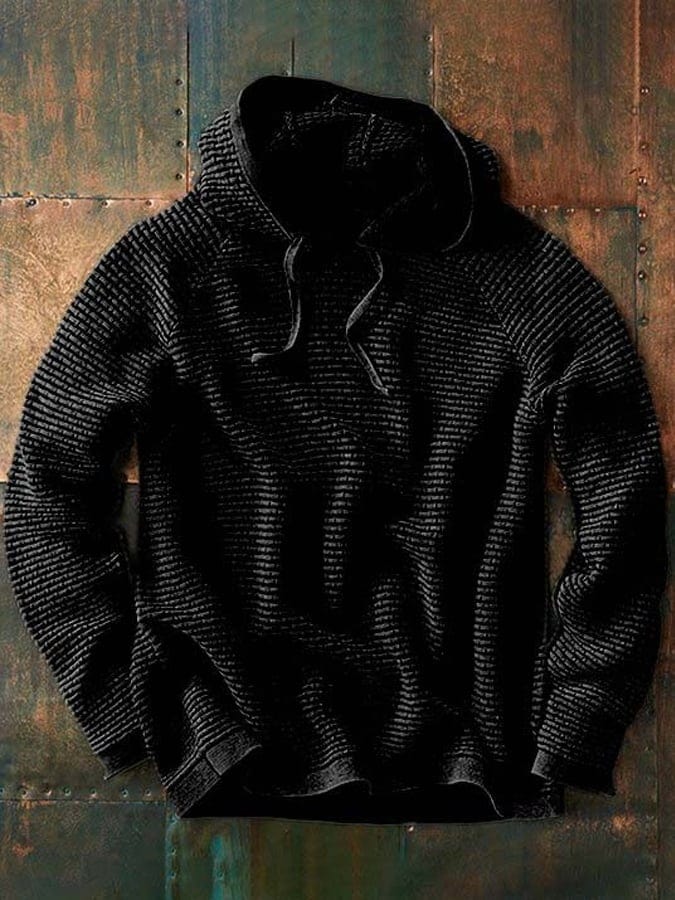 Elliot™ | Textured Striped Hoodie