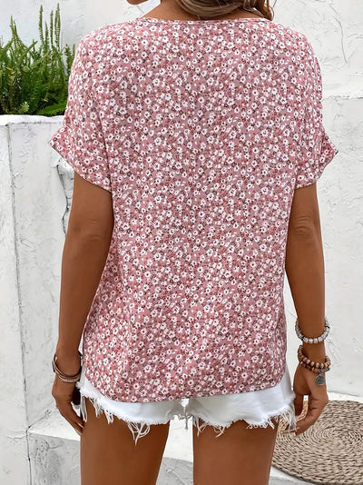 Talyssa™ | Elegant Blouse with Floral Print