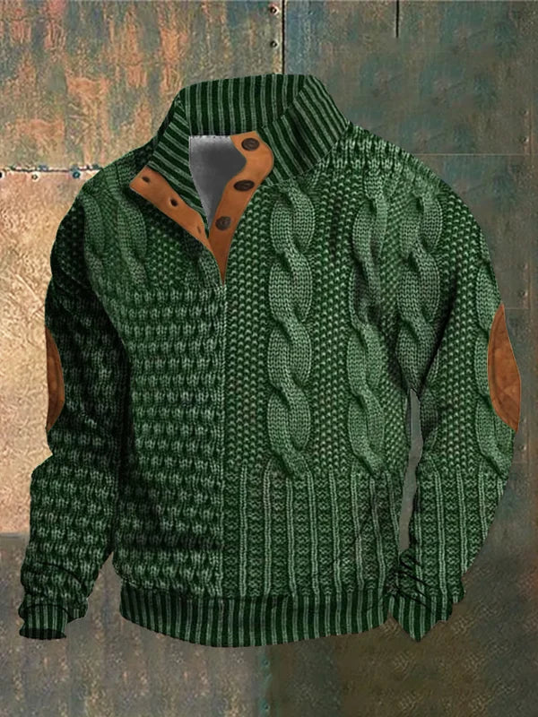Branford™ | Heritage Knit Print Sweater