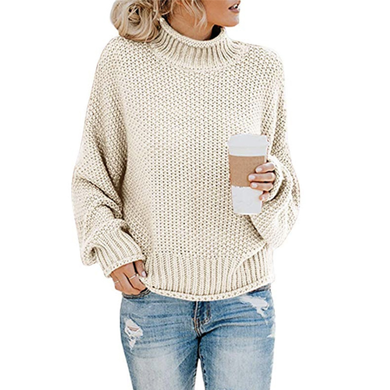 Solyana™ | Chunky Knit Turtleneck Sweater