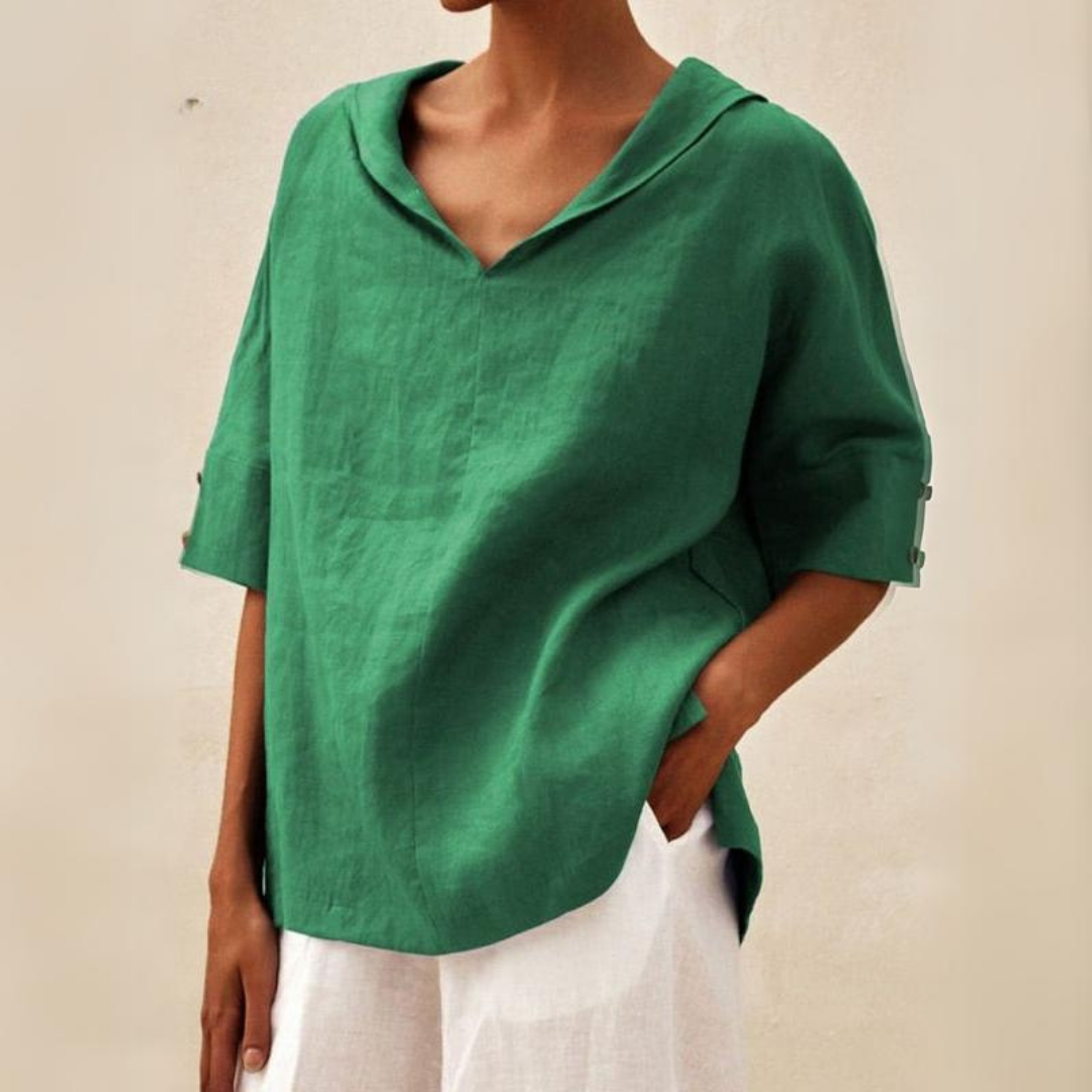 Kaia™ | Casual Loose-Fit Blouse