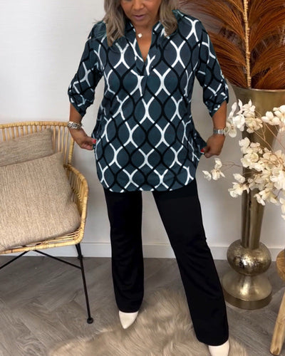 Bélianne™ | Casual Blouse with Long Sleeves