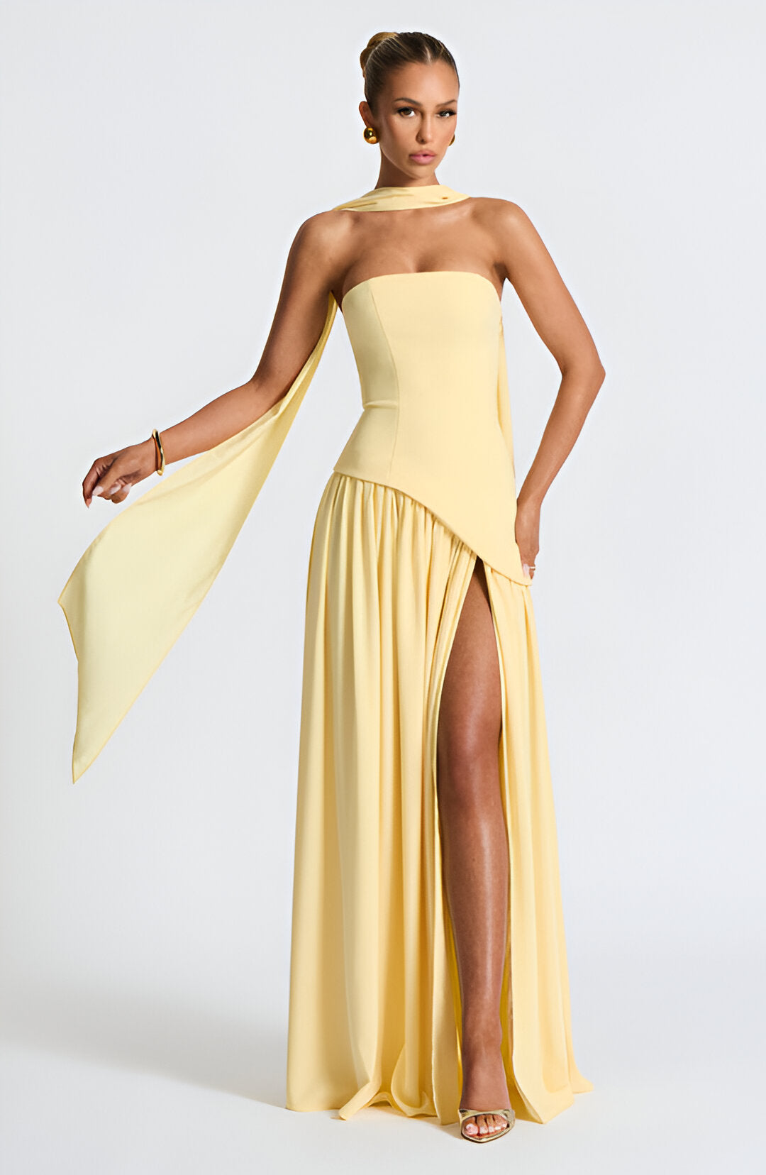 Joziane™ | Radiant Strapless Evening Gown