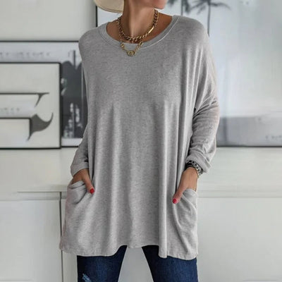Haisley™ | Oversized Pocket Tunic Top
