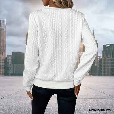 Elara™ | Chic Knit Zip-Up Sweater