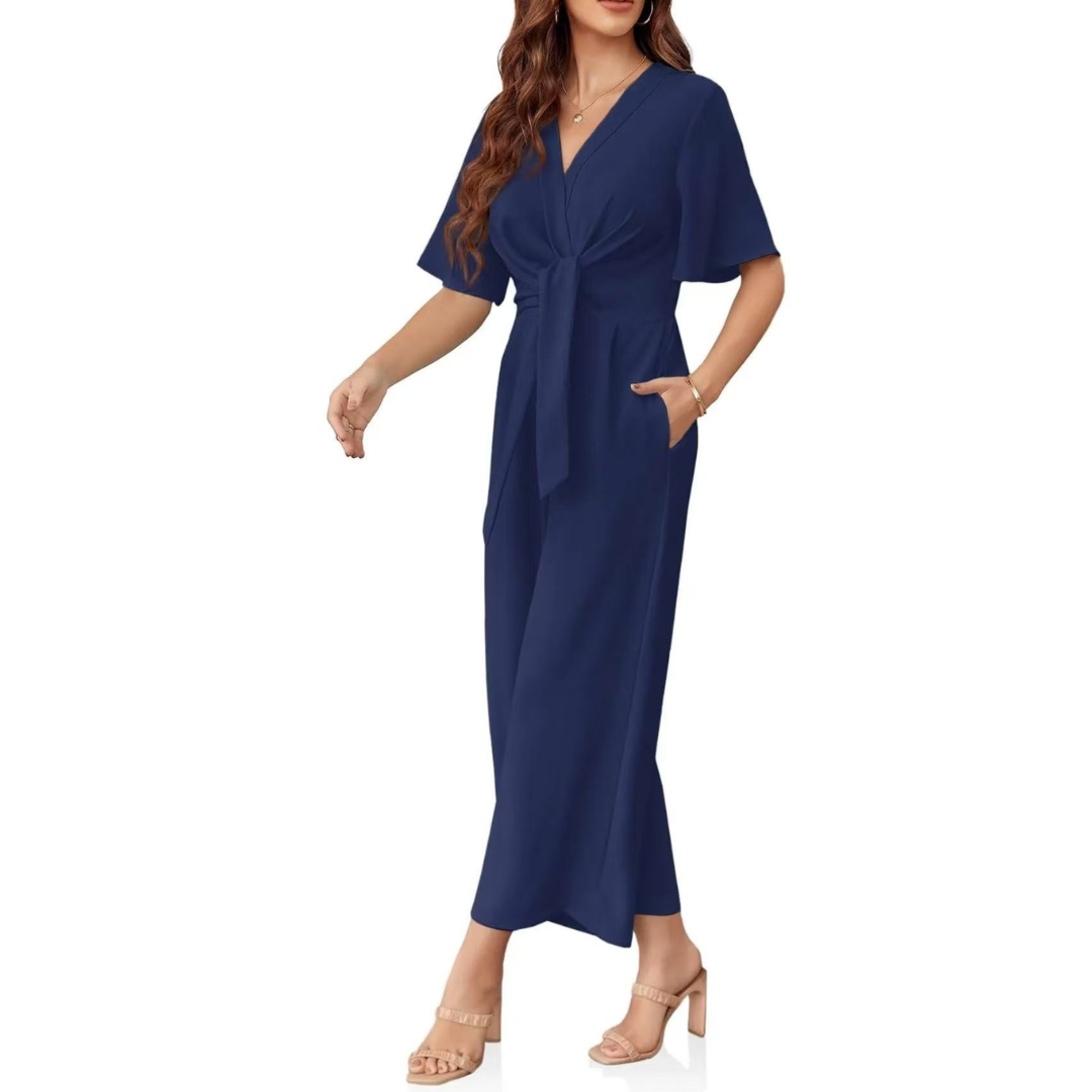 Bianca™ | Elegant Summer Tie Knot Jumpsuits