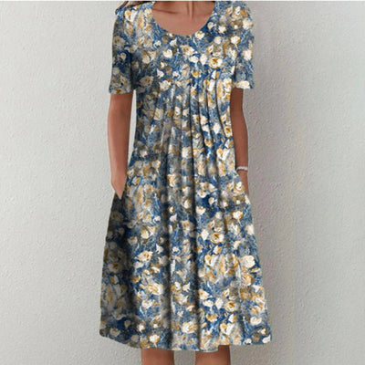 Maysen™ | Summer Garden Midi Dress