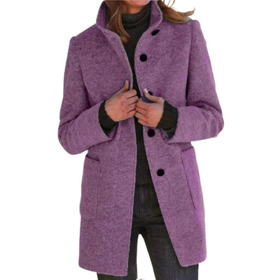 Éliane™ | Classic Wool Blend Coat
