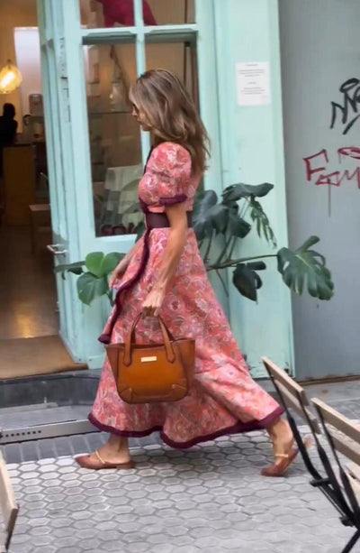 Édelie™ | Vintage Floral Wrap Dress