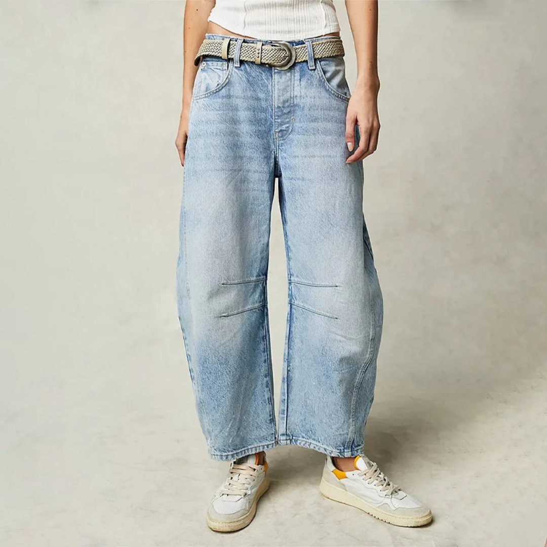 Marigold™ | Wide-Leg Utility Jeans