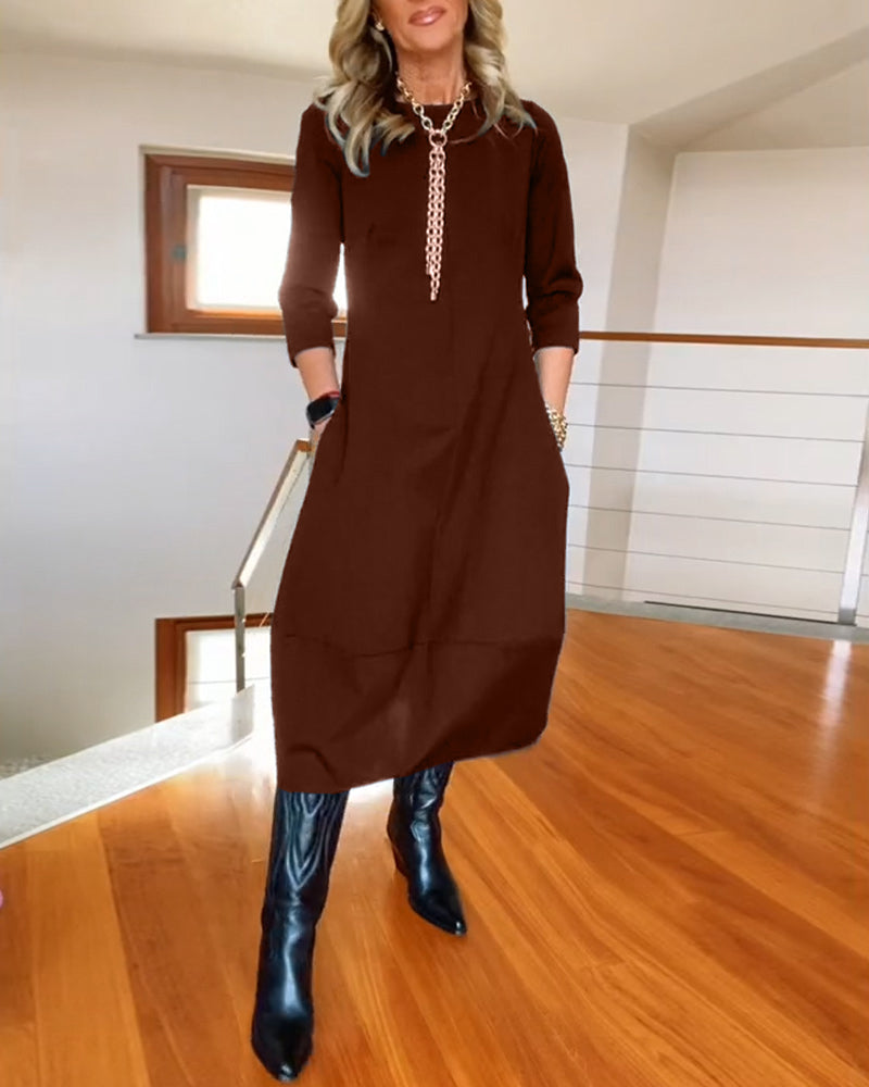 Elsie™ | Elegant Dress With Handmade Details