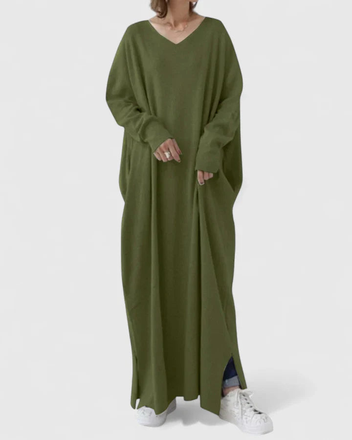 Amanda™ | Relaxed Long Maxi Dress