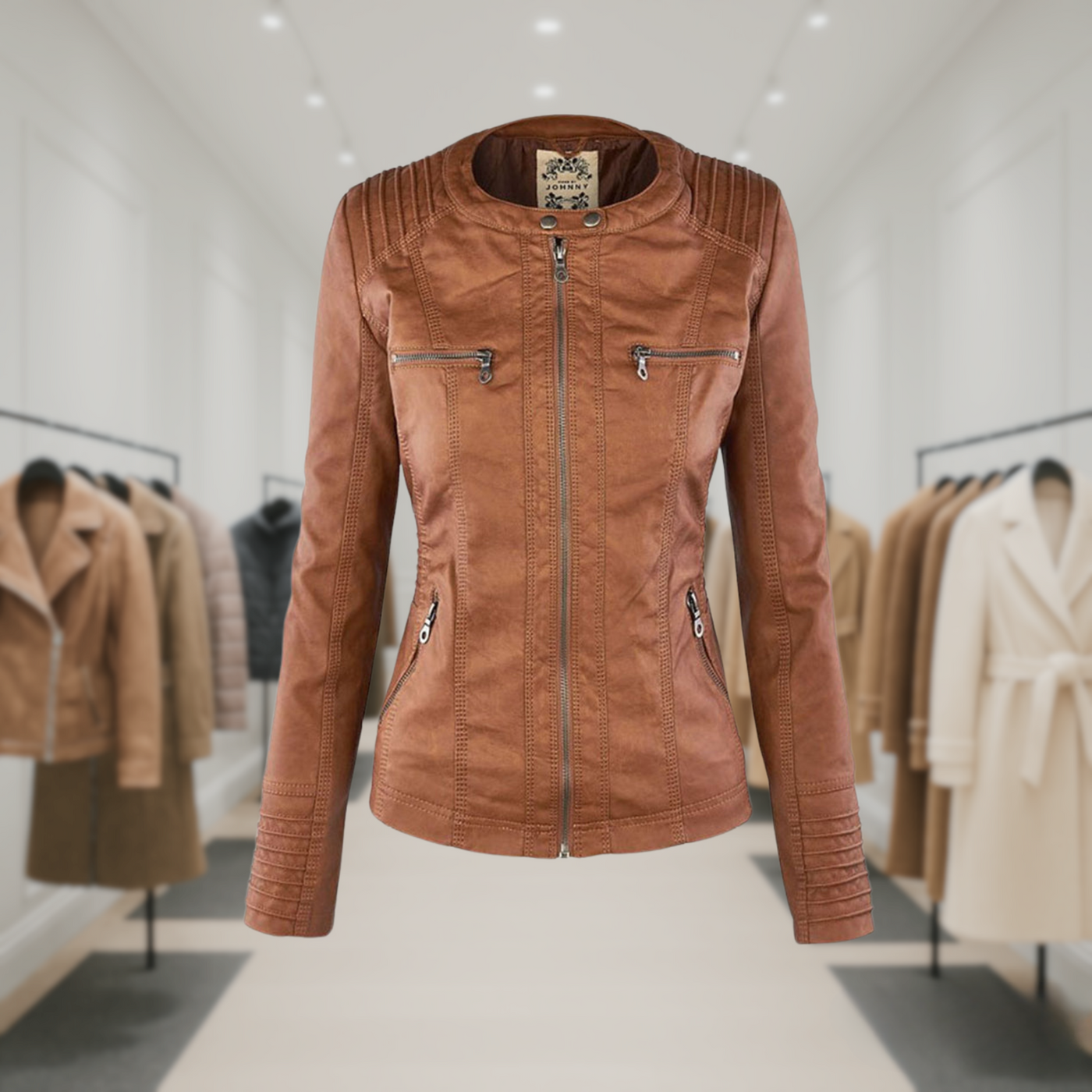 Danika™ | Women's Leather Jacket