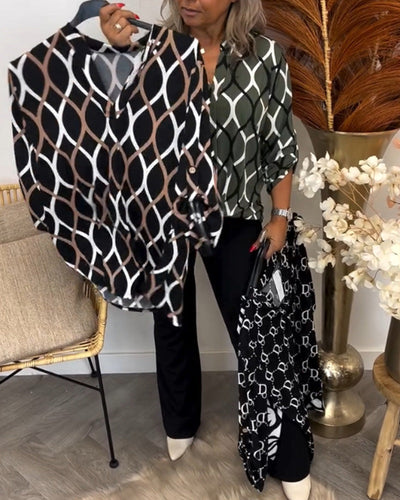 Bélianne™ | Casual Blouse with Long Sleeves