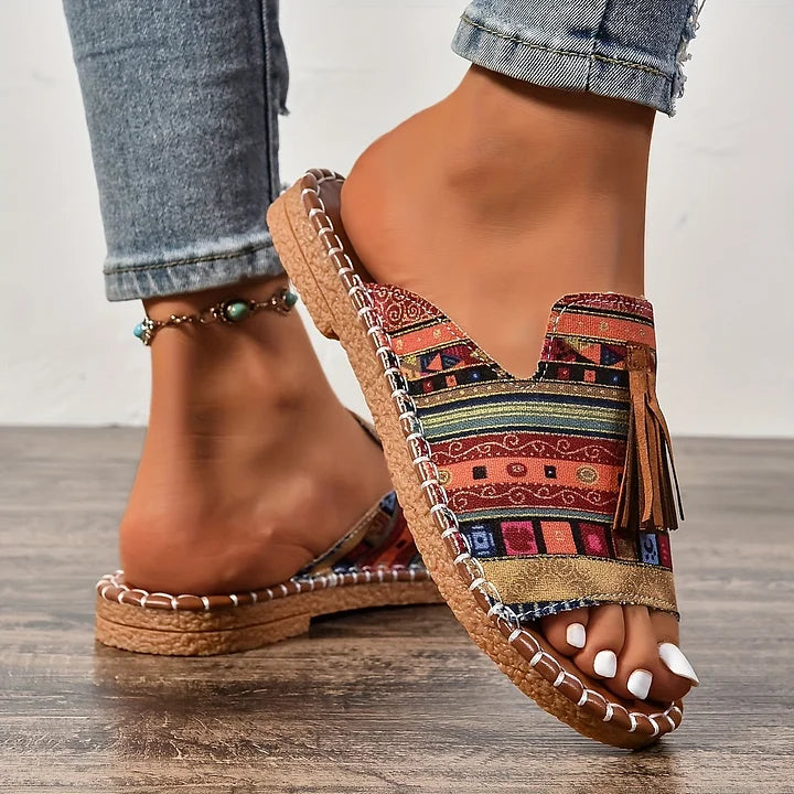 Galina™ | Vintage Tassel Boho Sandals