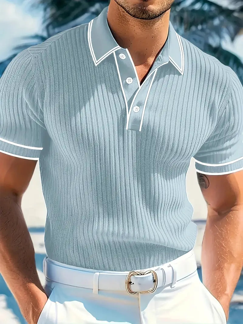 Hervé™ | Tailored Knit Polo Shirt