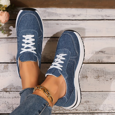 Aveline™ | Lightweight Denim Sneakers
