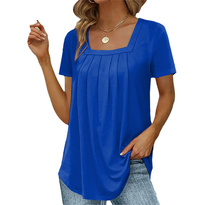 Mindy™ | Elegant Pleated Blouse