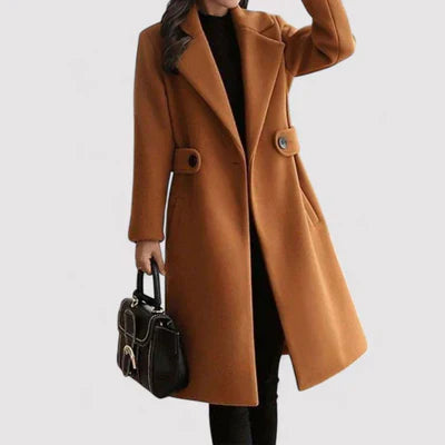 Syrielle™ | Double-Button Long Coat