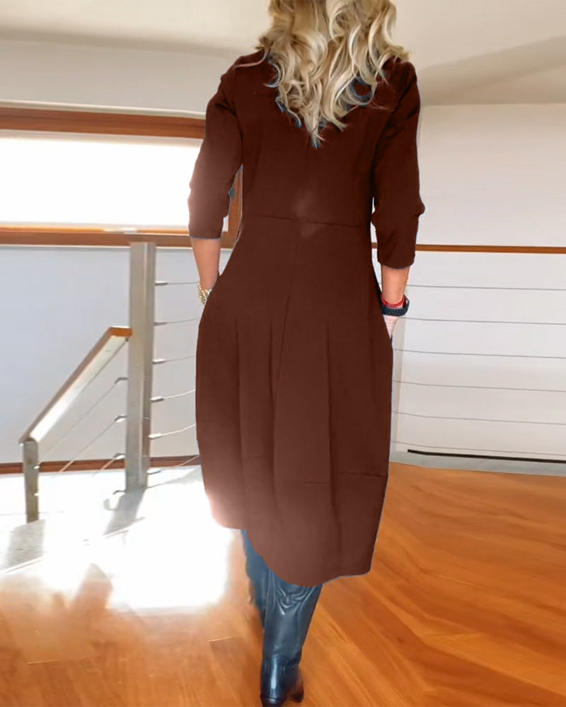 Elsie™ | Elegant Dress With Handmade Details