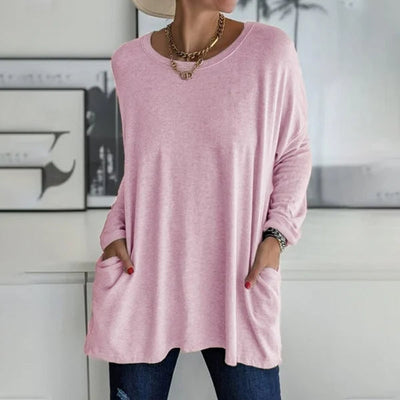 Haisley™ | Oversized Pocket Tunic Top