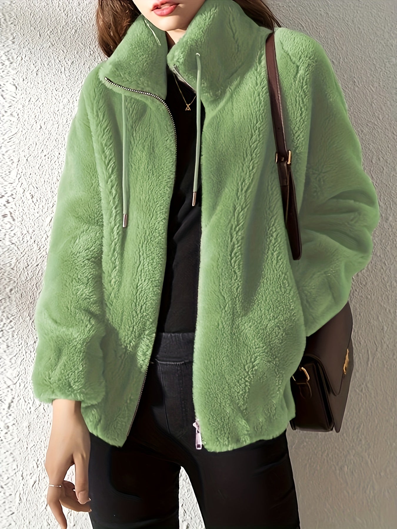 Hélyssia™ | High-Neck Zip Jacket
