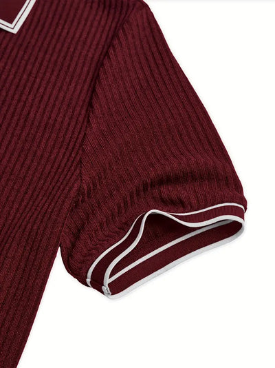 Hervé™ | Tailored Knit Polo Shirt