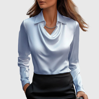 Isélis™ | Women’s Elegant Floral Print Blouse