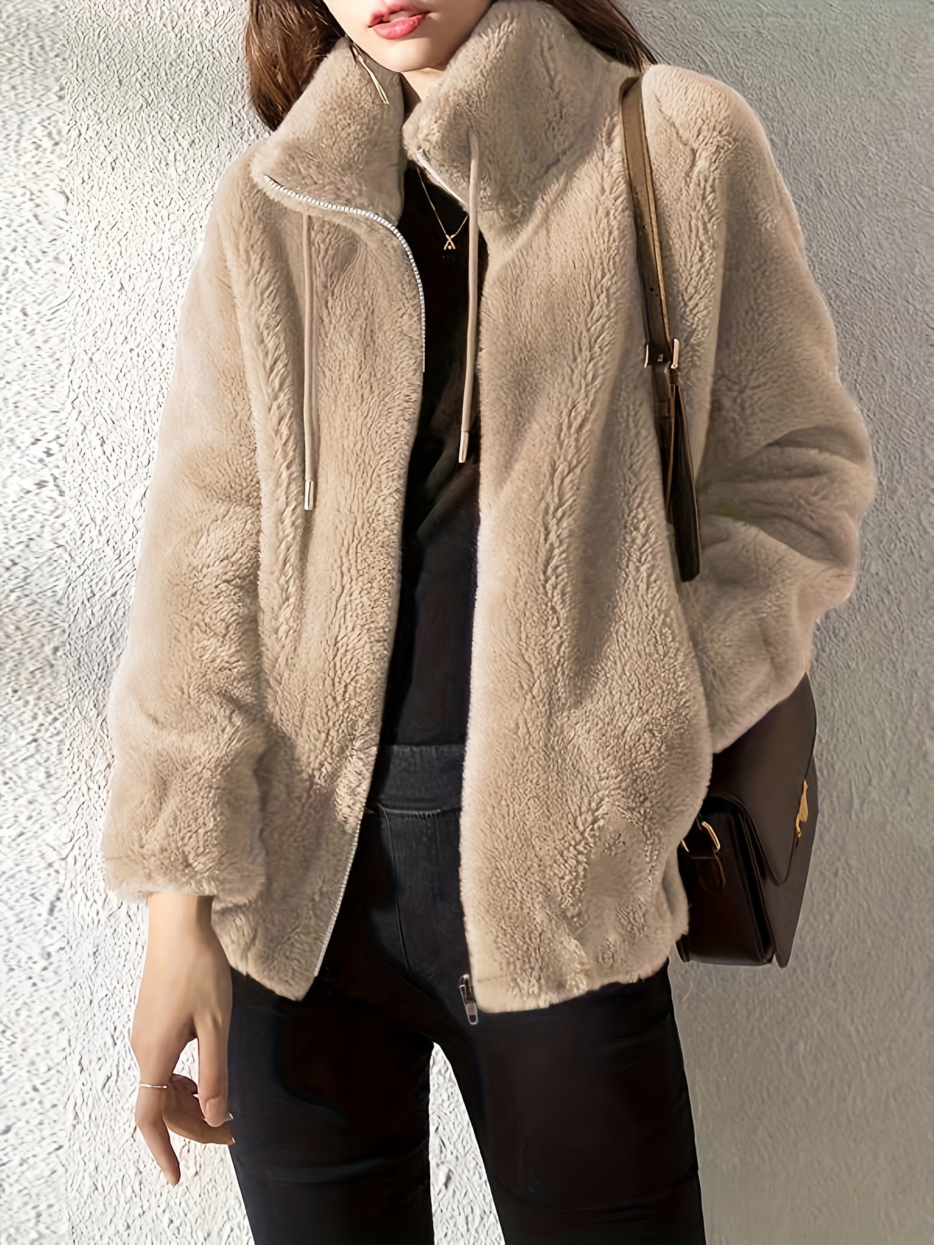 Hélyssia™ | High-Neck Zip Jacket