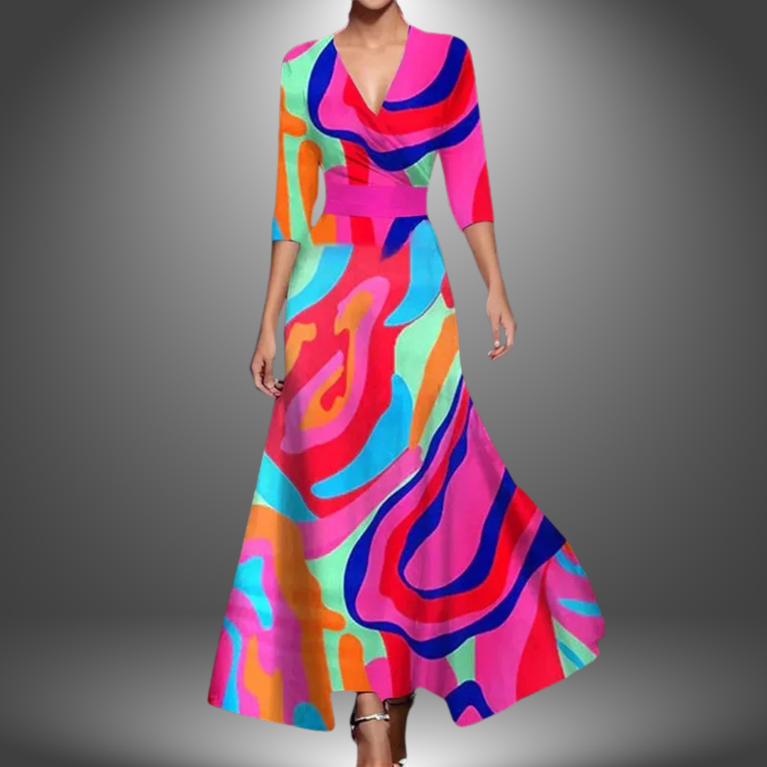 Ada™ | Stylish Floral Maxi Dress