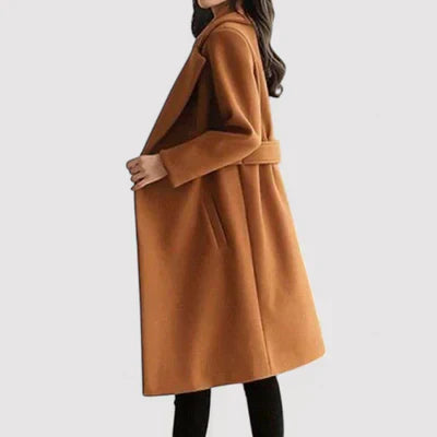 Syrielle™ | Double-Button Long Coat