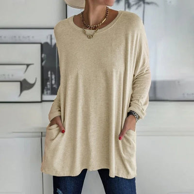 Haisley™ | Oversized Pocket Tunic Top