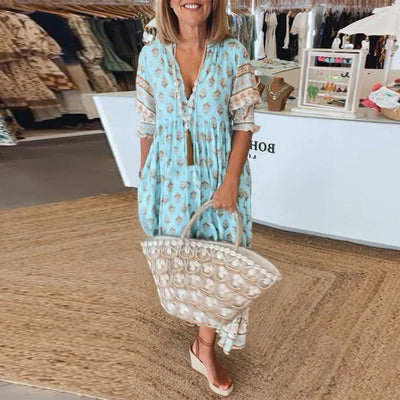 Gianna™ | casual v-neck dress