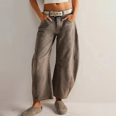 Marigold™ | Wide-Leg Utility Jeans