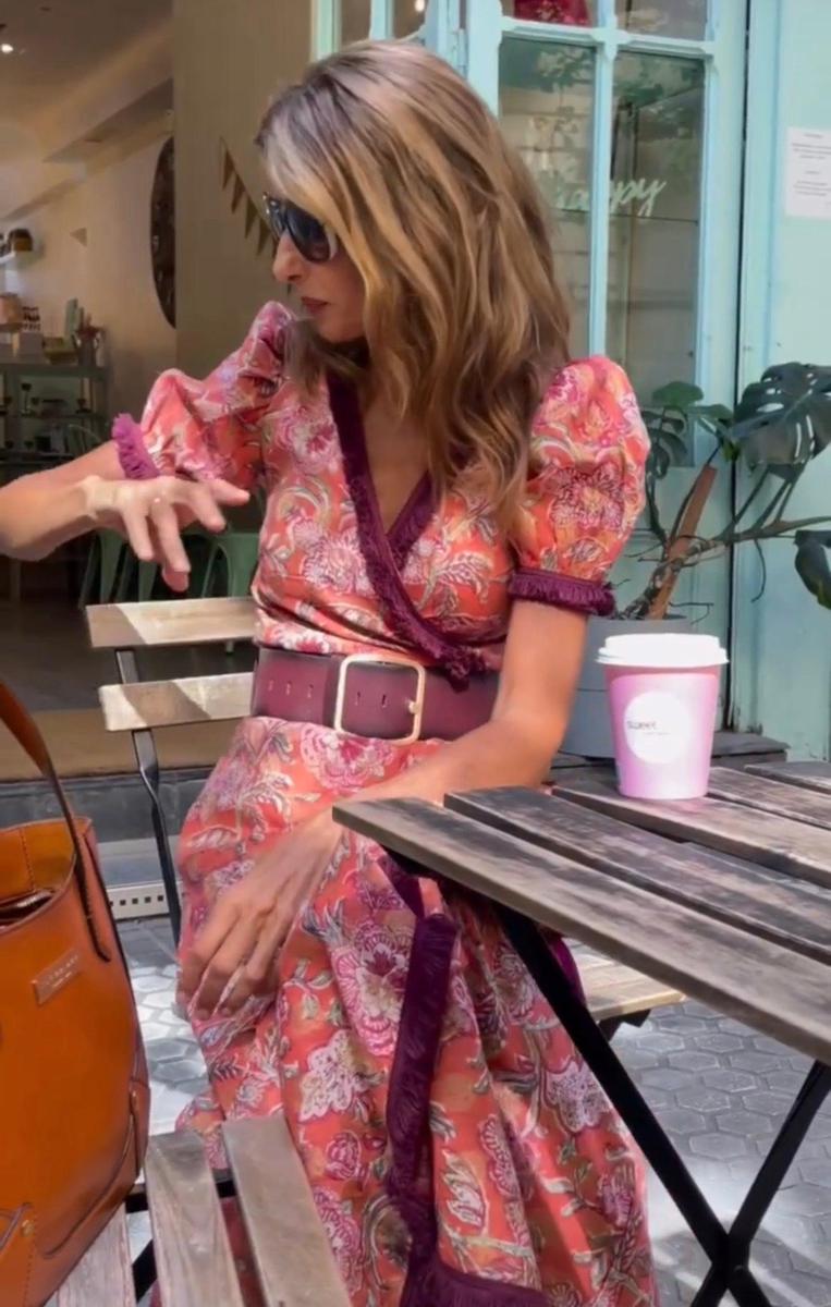 Édelie™ | Vintage Floral Wrap Dress