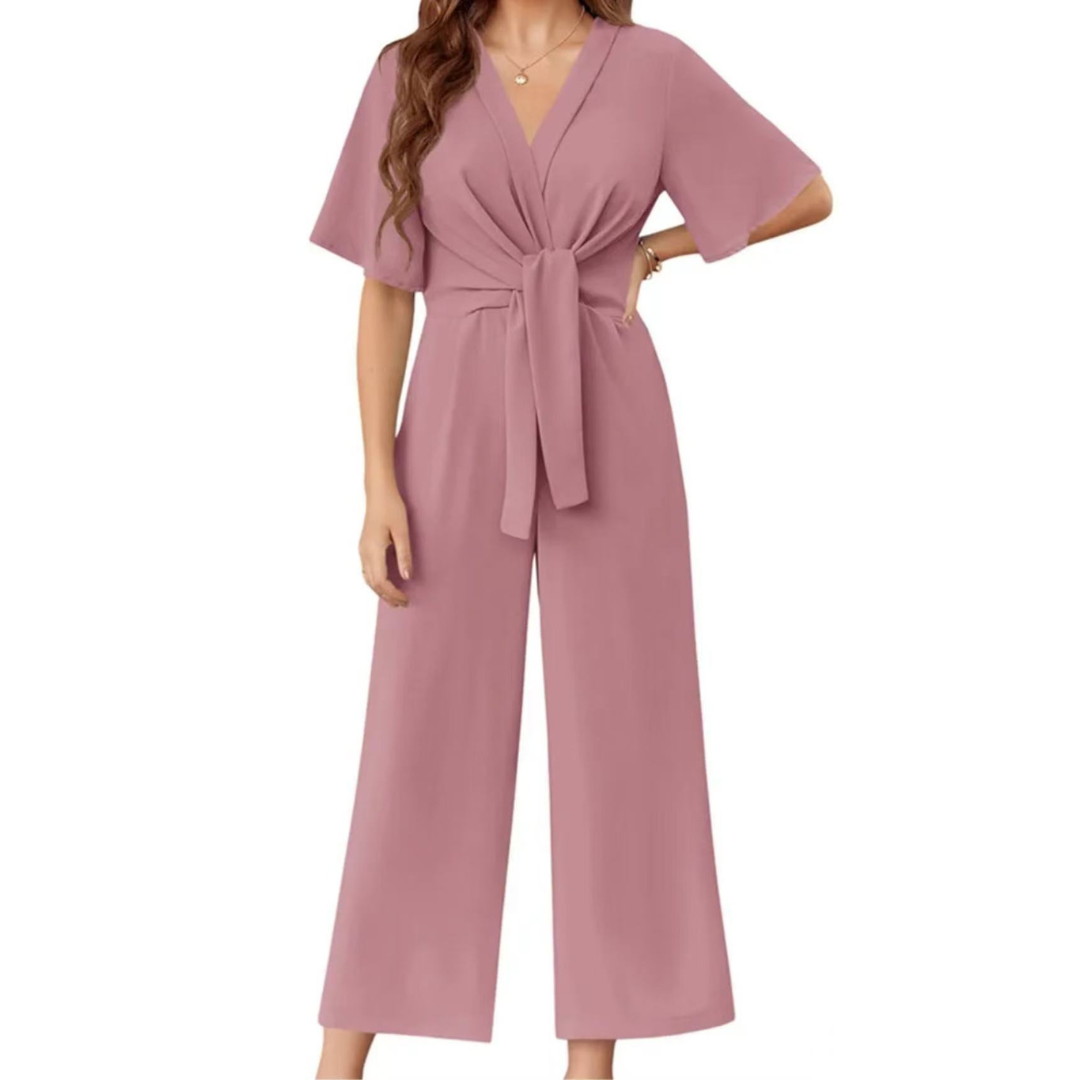 Bianca™ | Elegant Summer Tie Knot Jumpsuits