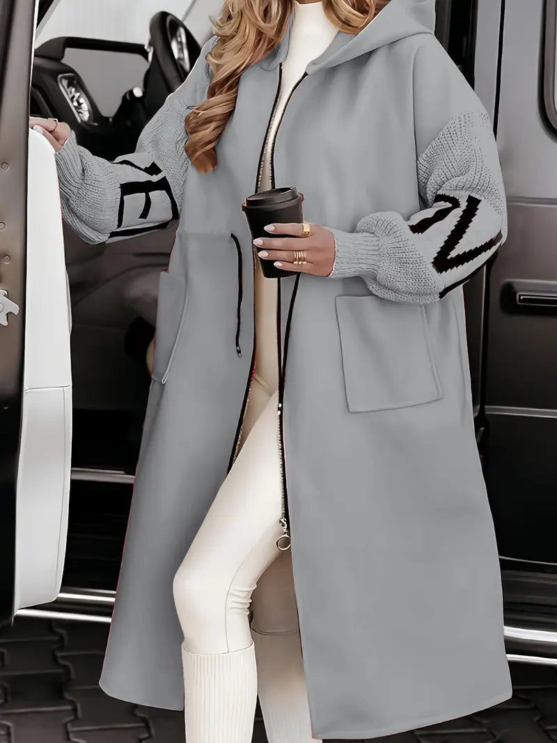 Serena™ | Luxe Hooded Longline Coat