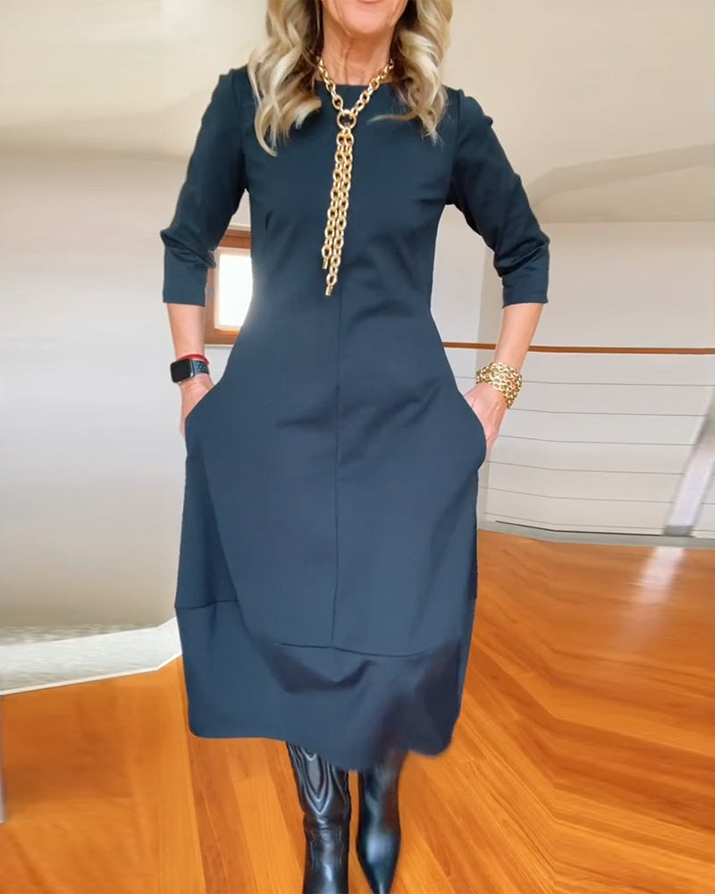 Elsie™ | Elegant Dress With Handmade Details