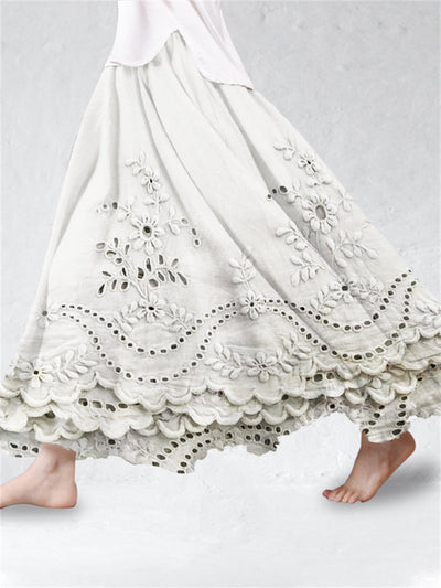 Aurette™ | Boho Printed Skirt
