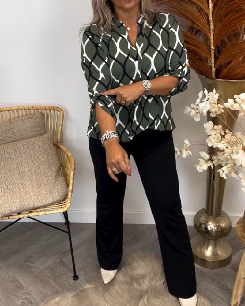 Bélianne™ | Casual Blouse with Long Sleeves