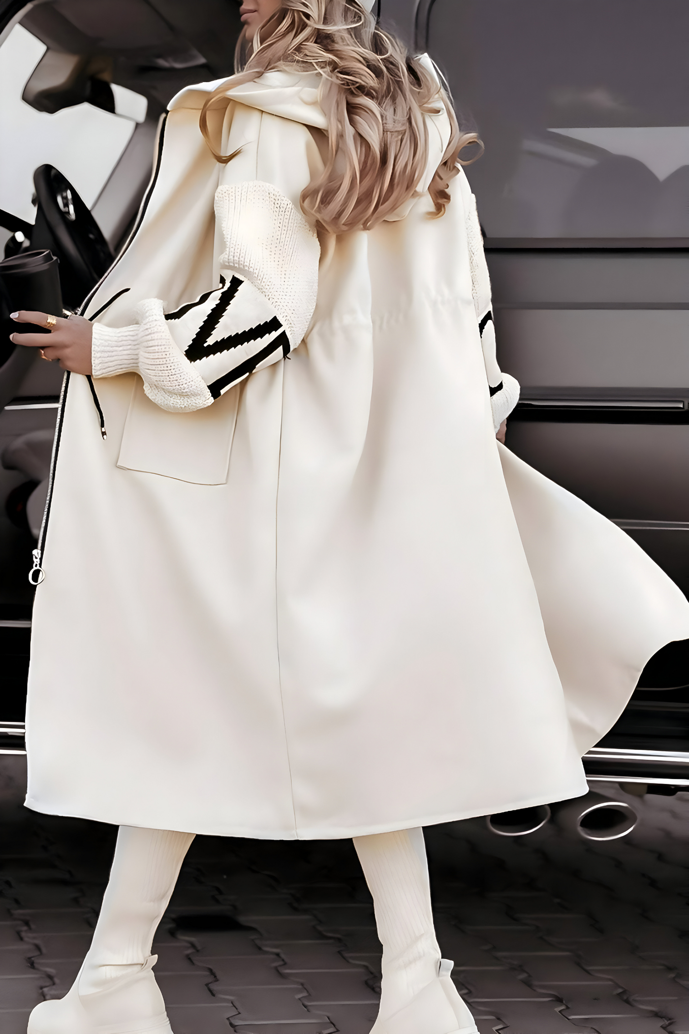 Taïna™ | Elegant Hooded Coatigan