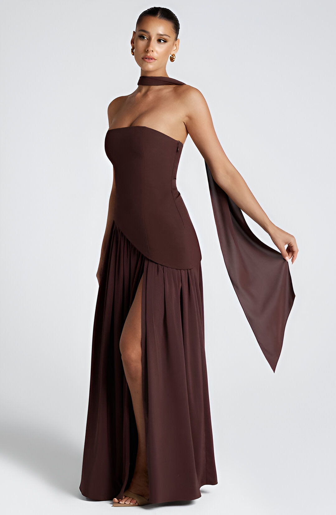 Joziane™ | Radiant Strapless Evening Gown
