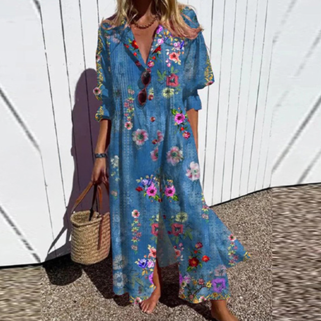 Vivian™ | Bloom Boldly Maxi Dress