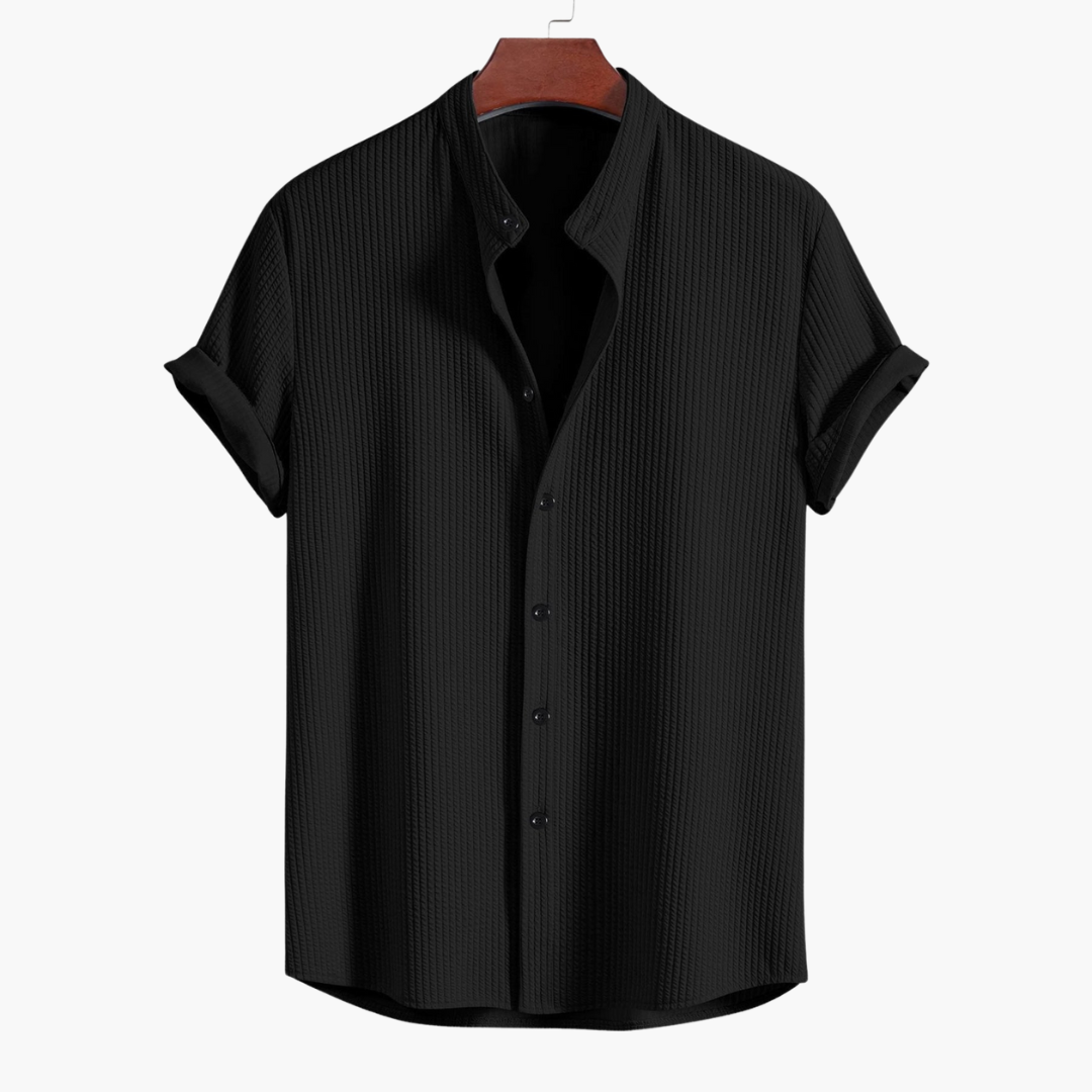 Noham™ | Men’s Stand-Up Collar Shirt
