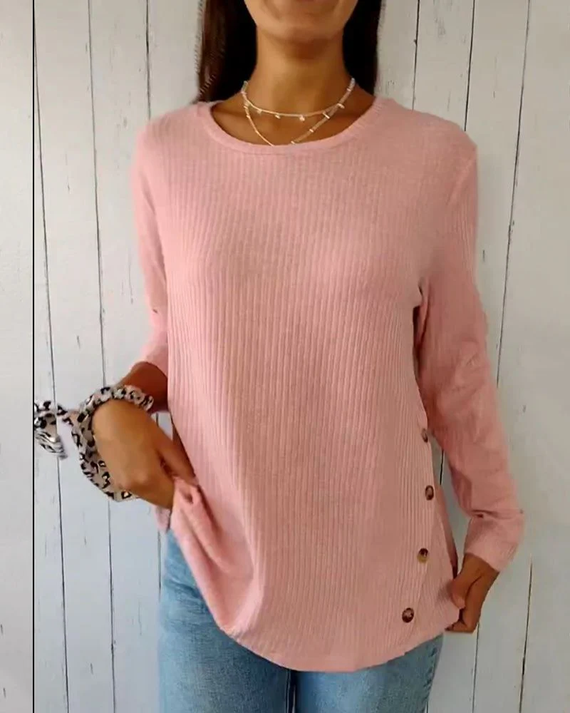 Harlia™ | Casual Crew Top